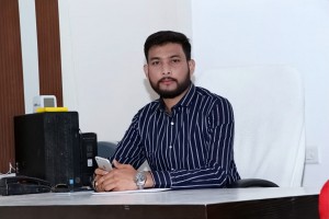 Feliciation of Akash Gajbe