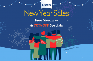 2022 Leawo New Year sales promotion