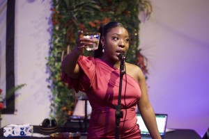 Marquice Gee - Delivering a speech