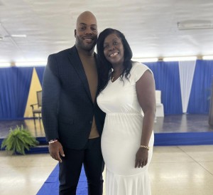 Keron and Dr. Ivanah Thomas