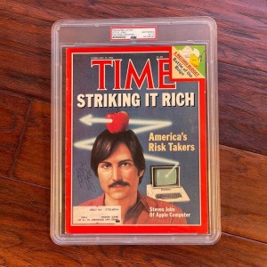 Exceedingly scarce authentic Steve Jobs autograph comes to market