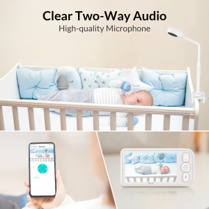 Netvue Baby Monitor Peekababy Two way
