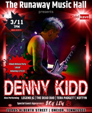 Denny Kidd is proud to be a “Loser” on new album