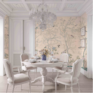 Discovering the Art of Nauzha Chinoiserie Wallpaper: A Fascinating Fusion of Chinese and European Design