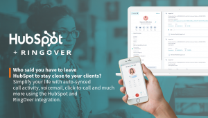 RingOver Becomes a HubSpot Connect Partner with a Certified Integration