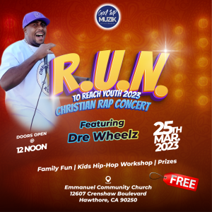 Dre Wheelz - Free Rap Concert March 25, 2023