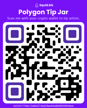 Squid.biz Tip Jar for Artists.