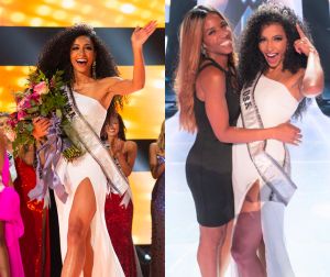 April Simpkins and Daughter Cheslie Kryst