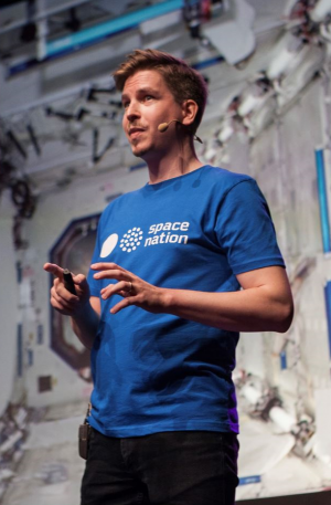 Kalle Vähä-Jaakkola, Captain and co-founder of Space Nation.