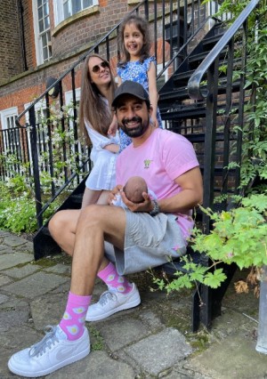 rannvijay singha with family for Da Parrentico Magazine Launch