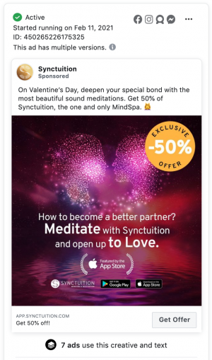 Synctuition deceptive advertising itself as the one and only Mindspa