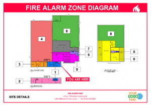 Fire Alarm Zone Diagram