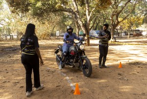 Royal Brothers & MBSI Teach Women to Ride Scooters and Motorcycles 