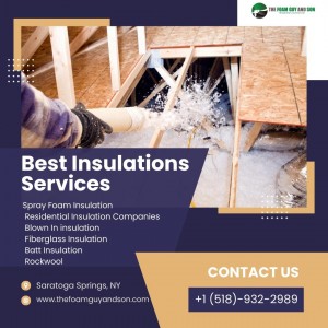 Best Insulations Services The Foam Guy Son LLC