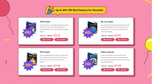 up to 40 off partners for CleverGet