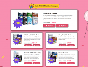 up to 70 off solution packages