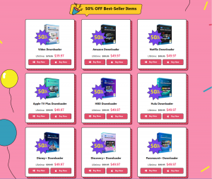 50 off downloader singles