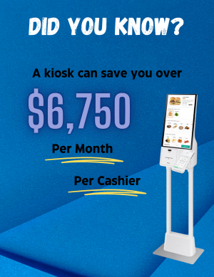 Restaurant or Retail Kiosk Customized to Your Needs