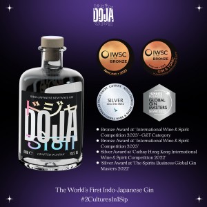 Doja Gin, the World’s first Japanese Gin continues to gain recognition globally