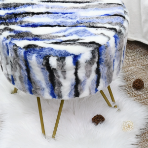 Blue Ottoman