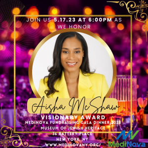 Aisha McShaw digital flyer