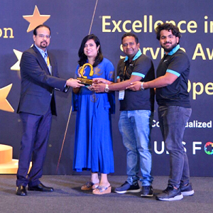 UBS BPO Innovation Summit Award Photo