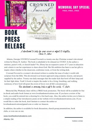 Memorial Day E-Book Special