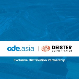 CDE Asia and Deister Concentrator Join Forces to Revolutionize Mineral Processing Equipment Market in India