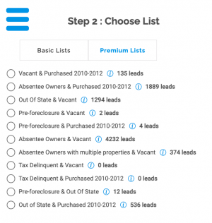 iLeads Lists