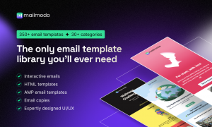 The Email template library by Mailmodo