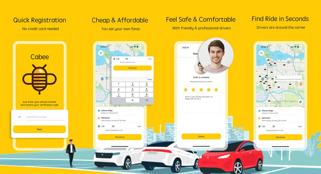 A New Ride Hailing App Cabee Ride Is Here to Present Faster and