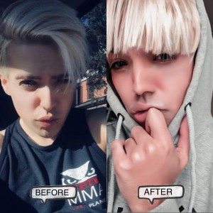 Before and After Saint Von Colucci