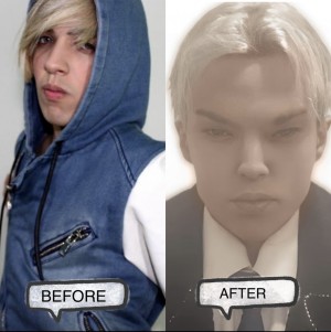 Before and After Saint Von Colucci