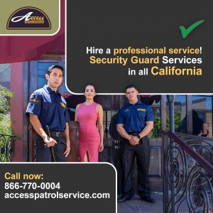 Professional Security Guards in California