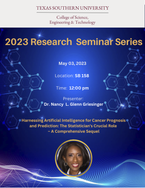 Dr. Nancy L. Griesinger, Ph.D. with Elementary Statistics Textbook