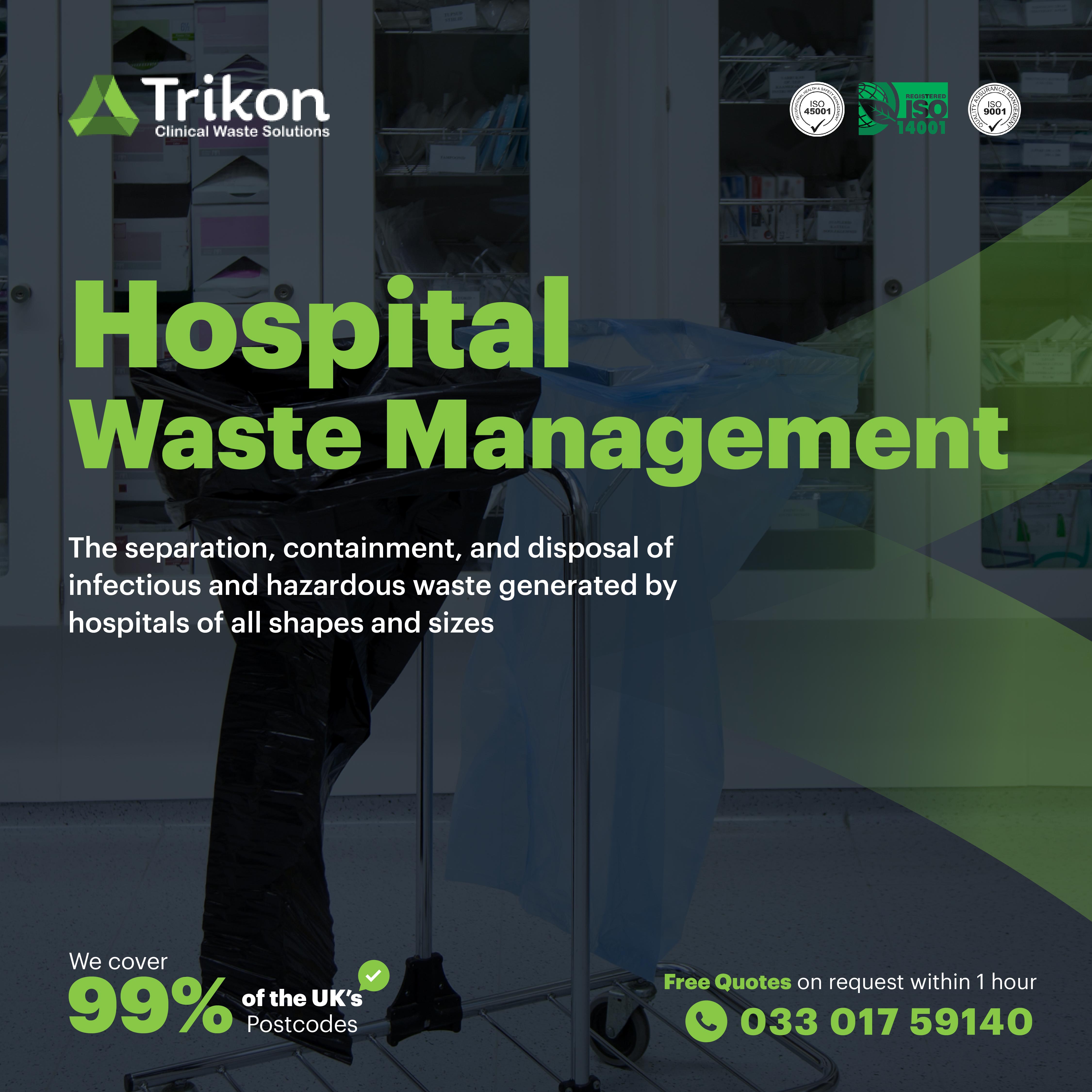 Trikon Clinical Waste Expands Services to Offer Comprehensive Hospital