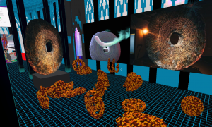 Crypto Zr, Yap721 exhibited at Point Zero metaverse musuem