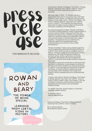 Rowan And Beary Press Release