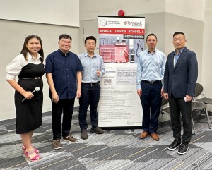 Group photo after brainstorming session