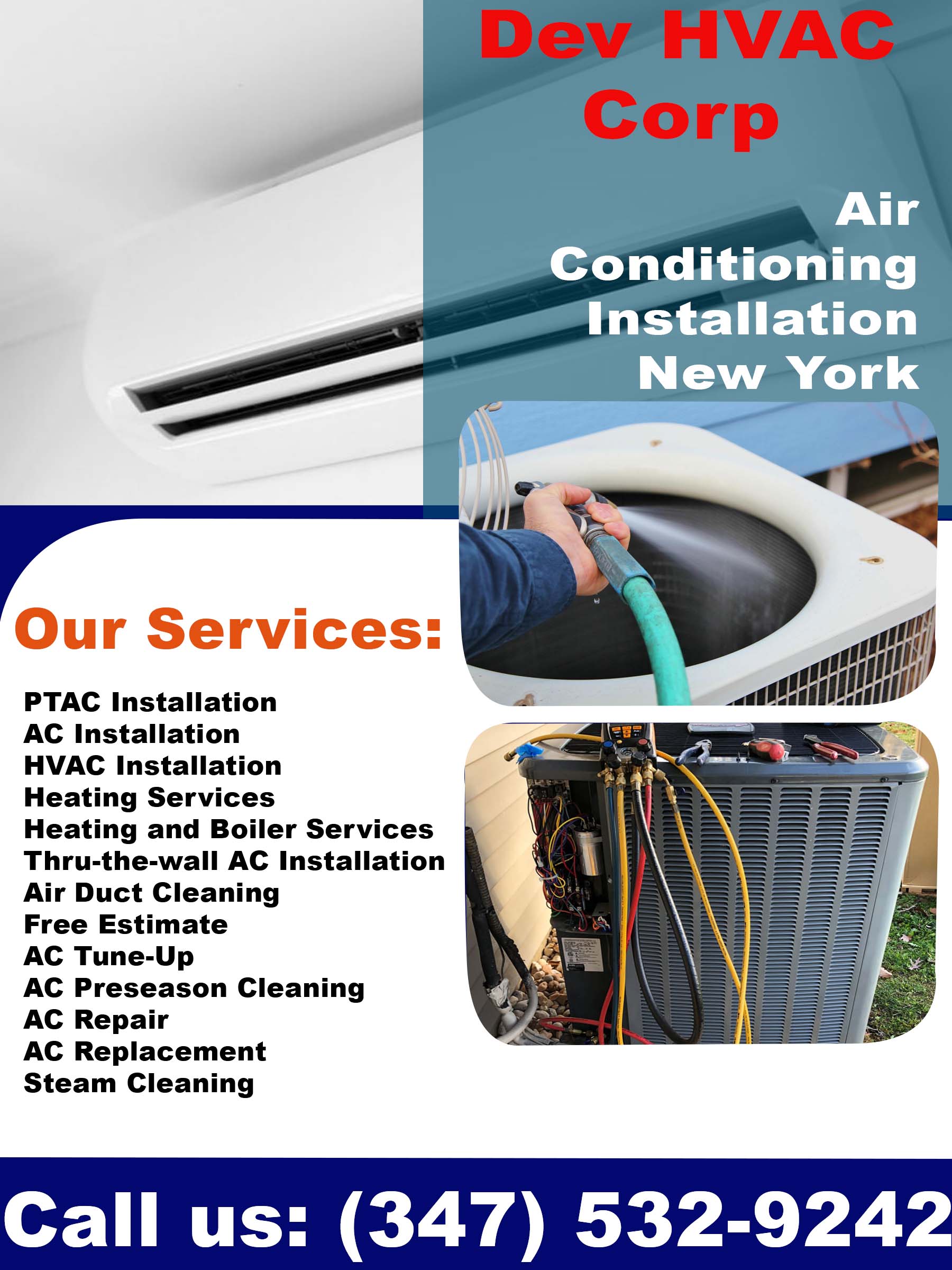 DEV HVAC PTAC CORP, our team of HVAC professionals IssueWire
