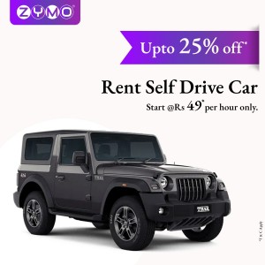 Rent A Self Drive Car With Zymo