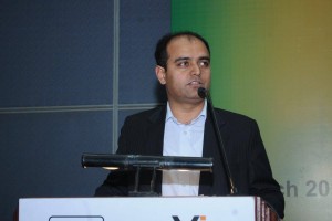 Amit Chugh, Founder of Roll Xpress at the launch of FOCO model