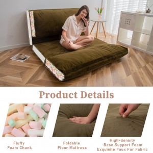 Bean Bag Chair for Adults Folding Floor Mattress