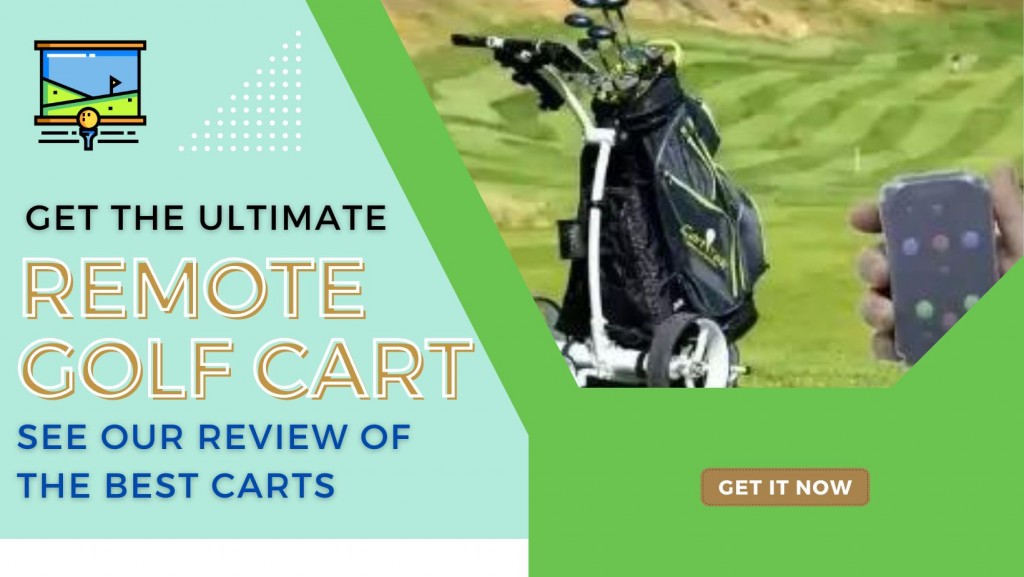 Yardstick Golf's Review of the Best Remote Golf Push Carts IssueWire
