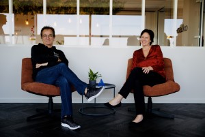 Francis Martens and Hilde Van Brempt