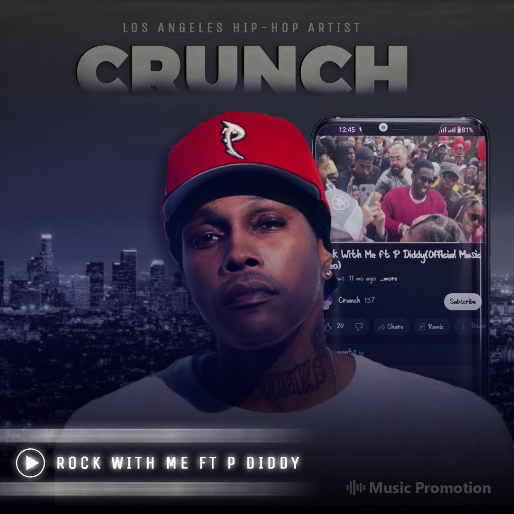 Creating A Wave, Crunch Presents A New Vibe with His Latest Video ‘Rock