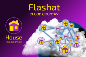 Cloud House Purple
