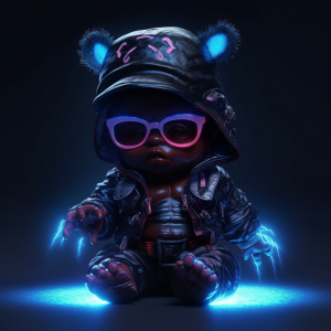 Baby Gangsta Humanoid NFT 6 of 100