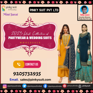 Pinky Suit A Trusted Name in Ladies Suits Wholesaling