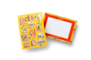 Upbounders by Little Likes Kids x Chick-fil-A Prize - Joyful Carousel Sticker Puzzle Image